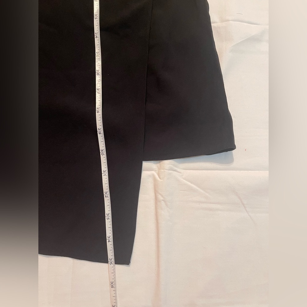 Eileen Fisher 100%Silk Shirt Size Large Black Sleeveless Lightweight - Picture 7 of 7